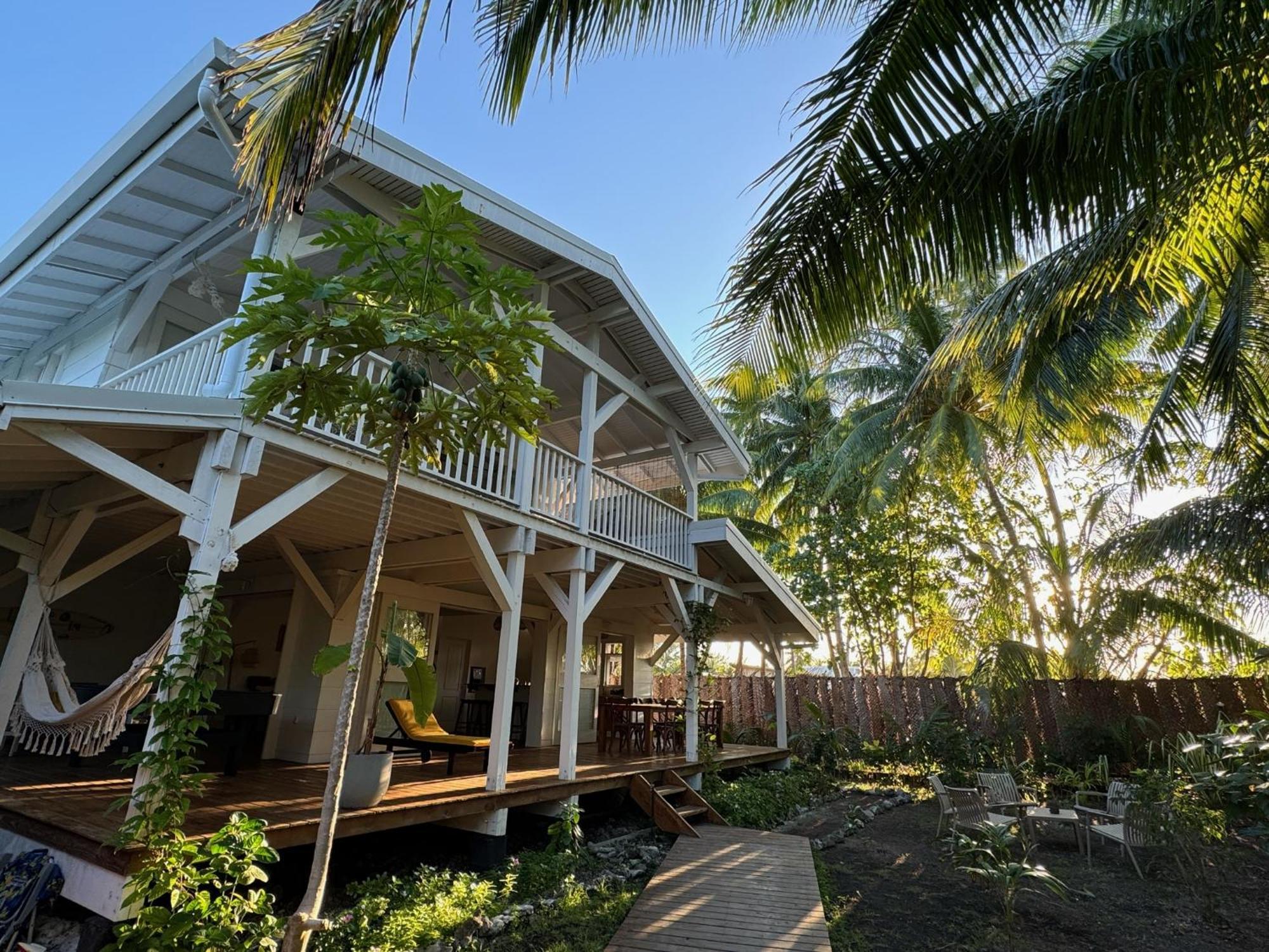 Le Coconut Lodge Avatoru Exteriér fotografie